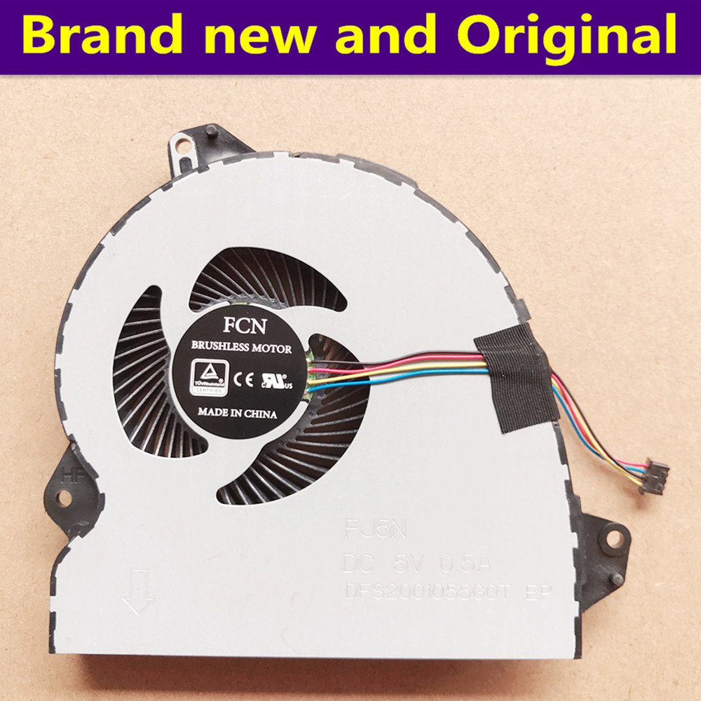 CPU COOLING FAN COOLER FOR ASUS ROG Strix GL553 GL553V GL553VD GL553VE FX53VD KX53 GL553VW FX53V FX53VD KX53VE DFS2001055G0T