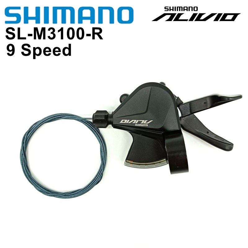 Shimano Alivio SL-M3100 Shifter Lever 3X9 Speed 27 M3100 Shifters Fiets Derailleur 9V Sl M3100 Rapidfire Plus shifting Hendel: Default Title