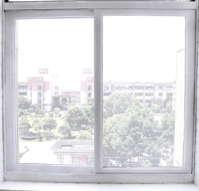 1 stk anti myg vinduesskærme hvide net gardiner net gardin beskytter flue insekt net insekt sommer anti-myg zxh