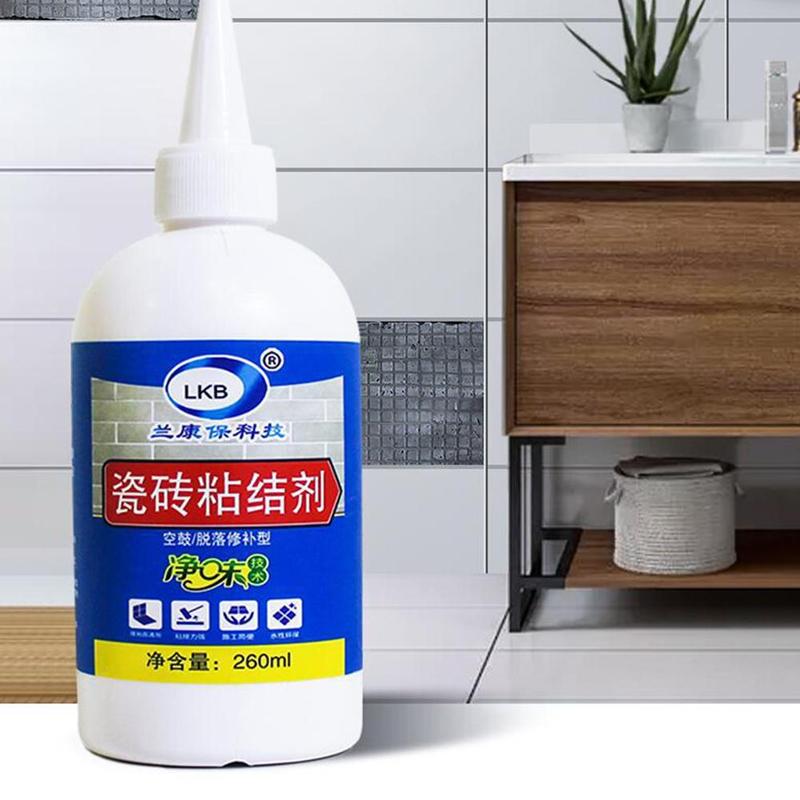 1Pc Tile Adhesive Easy Bond Heavy-duty Tile Adhesive Tile Household Loose Repair Adhesive Tile Repair Adhesive Q0X1