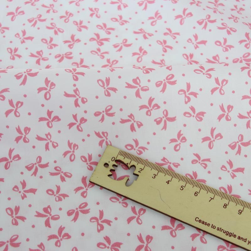 Tissu de coton style rose violet 160CM * 50CM | Fleurs roses violettes, tissu à fleurs à rayures, tissu bownot pour bricolage, literie pour enfant, patchwork, décor à main