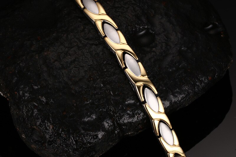 Aradoo Voor Armband Magnetische Armband Roestvrij Stalen Armband Korea Mannen Armband Metalen Armband Sluiting Armband Cadeau