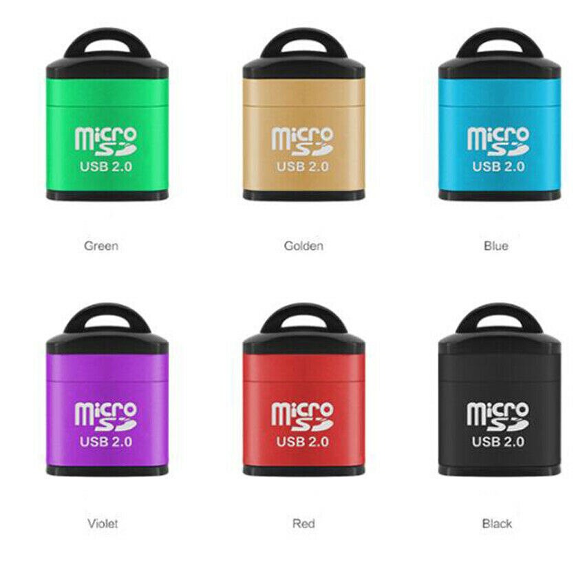 Portable Mini USB 2.0 Micro SD TF T-Flash Memory Card Reader Adapter Flash Drive SD Flash Memory