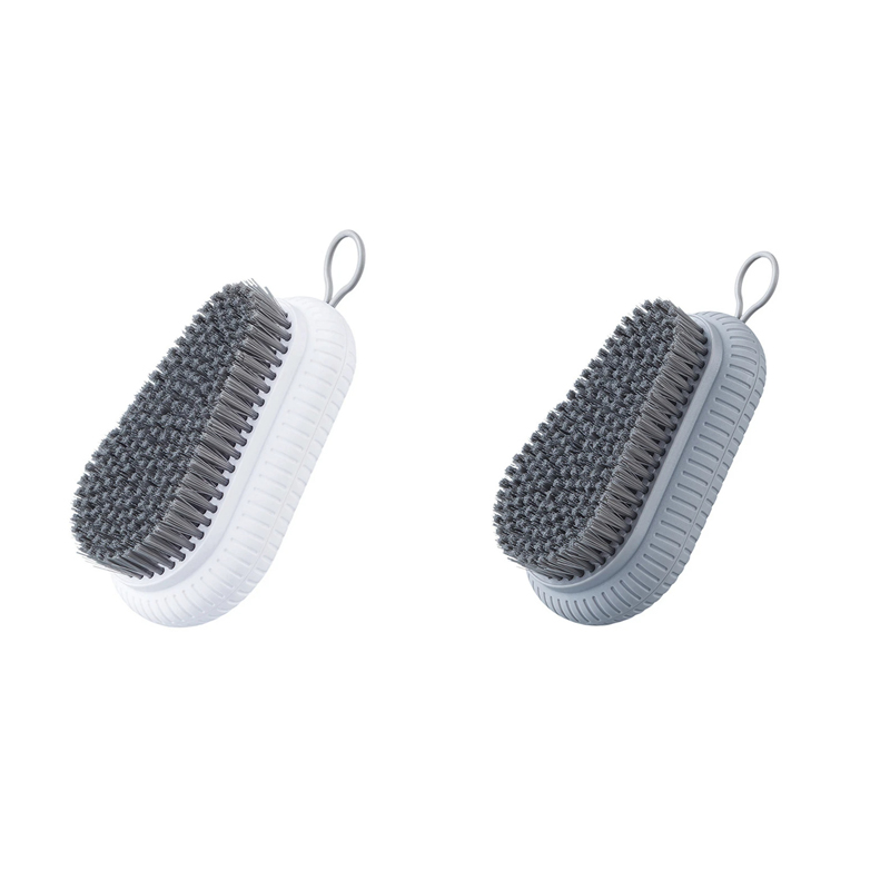 Cepillo de cerdas suaves para el hogar, pantalones de lavandería multifuncionales, calcetines para zapatos, lavado a mano, herramienta de cepillo de limpieza de ropa para lavado de baño