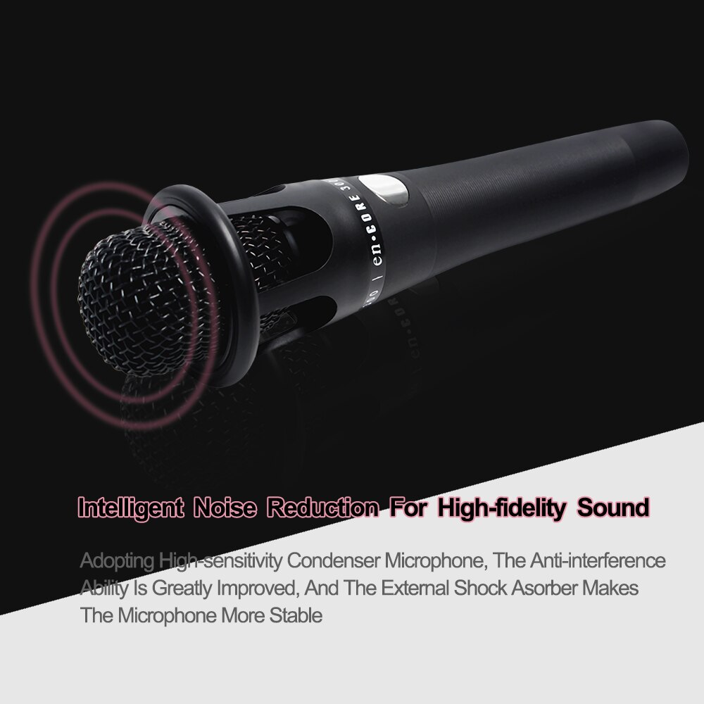 E300- draads microfoon metalen condensatormicrofoon handheld microfoon podcast studiomicrofoon 3.5mm voor opname