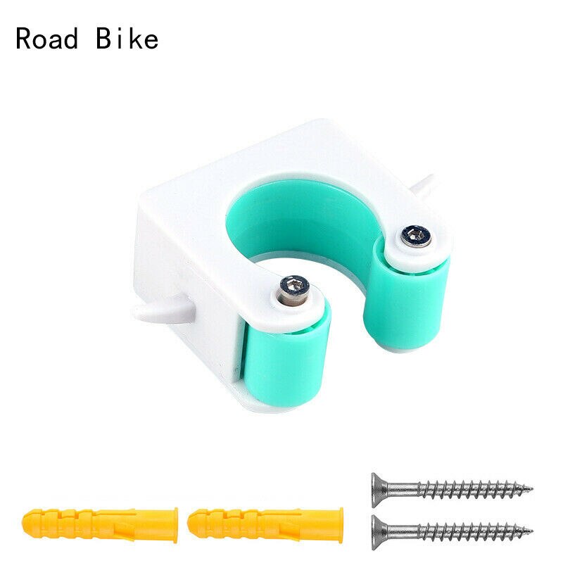 JOIKIT 2 PCS Bike Wall Mount Hook, Wall Mounted Bike Rack, Foldable Bicycle Hanger Space Saving Bike Storage Bracket With Foam Padded For MTB, Road Bike, Black