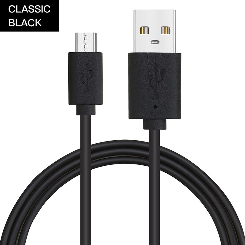 Micro Usb Kabel Snelle Opladen Micro 2.0 Een Voor Huawei Samsung Xiaomi Lg Android Telefoon Micro Usb 0.3 M 1 M 1.5 M: black / 1m