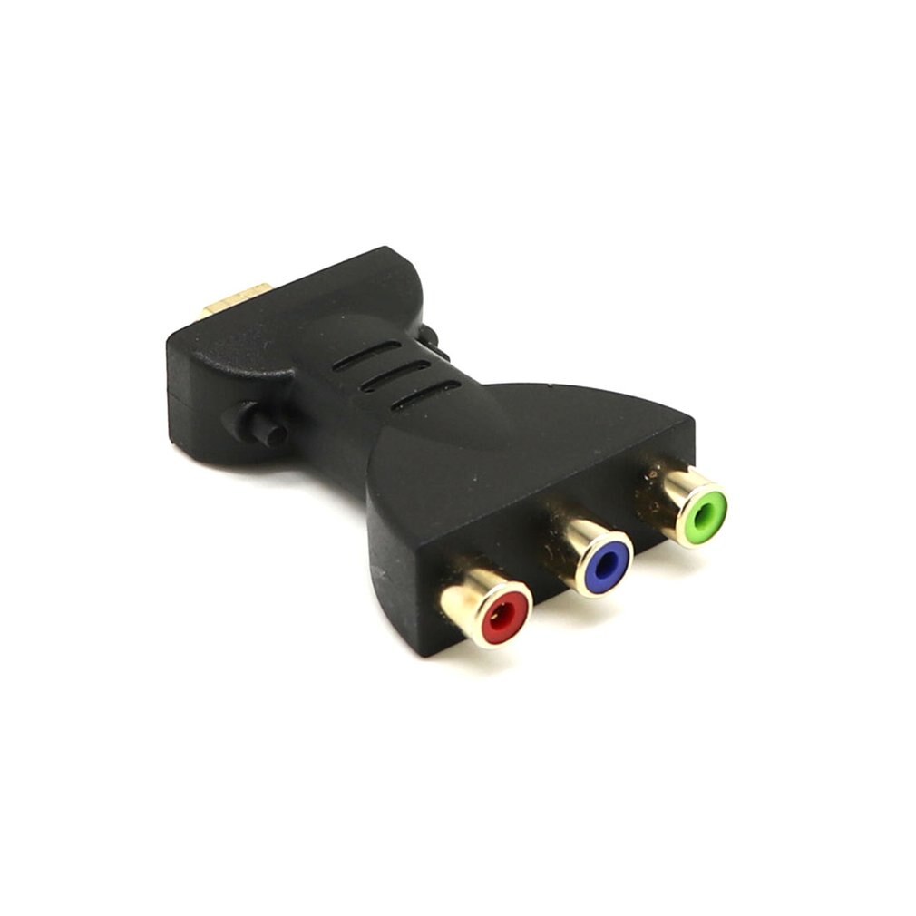 Gold-plated HDMI to 3 RGB RCA Video Audio Adapter AV Component Converter 720P 1080P Digital Signal for HDTV DVD