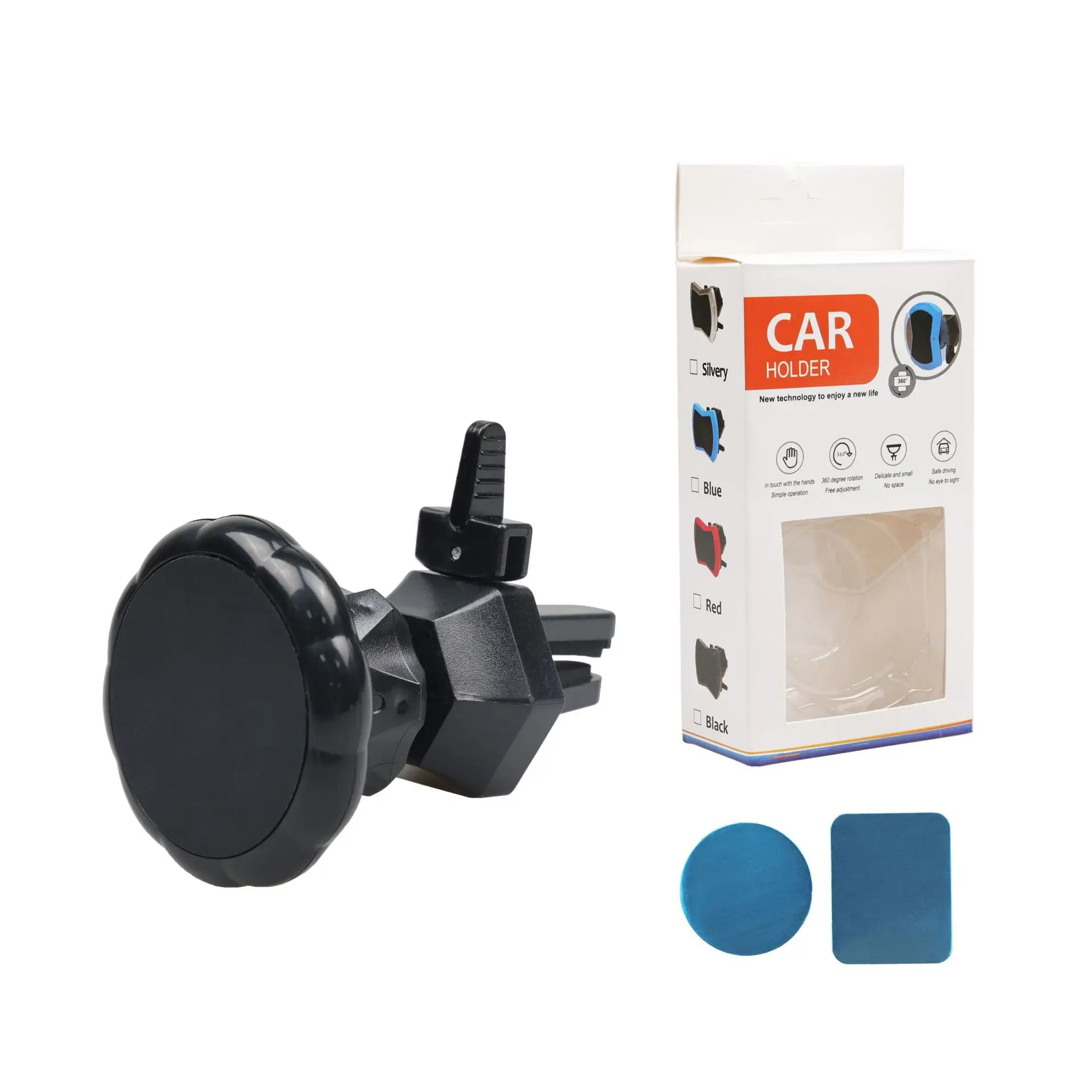 Novo suporte magnético para telefone para carro, ar condicionado, ventilação, clipe magnético, suporte de navegação, acessórios para equipamentos de motocicleta