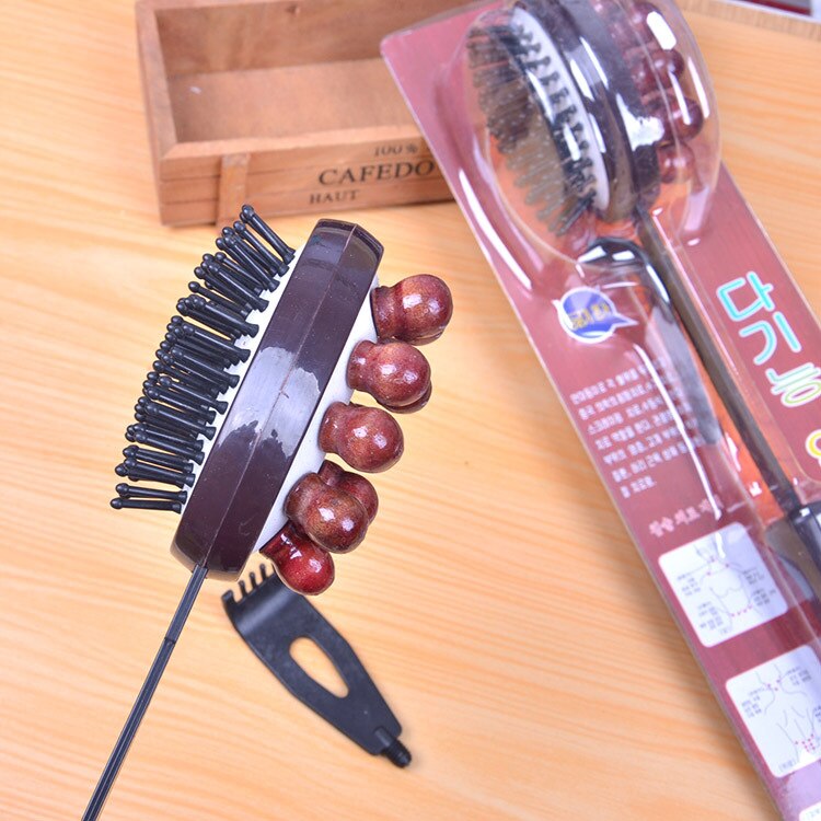 Double Head Back Scratcher Body Health Care Massage hammer knock Body Back Head Knock Scratcher Relaxing