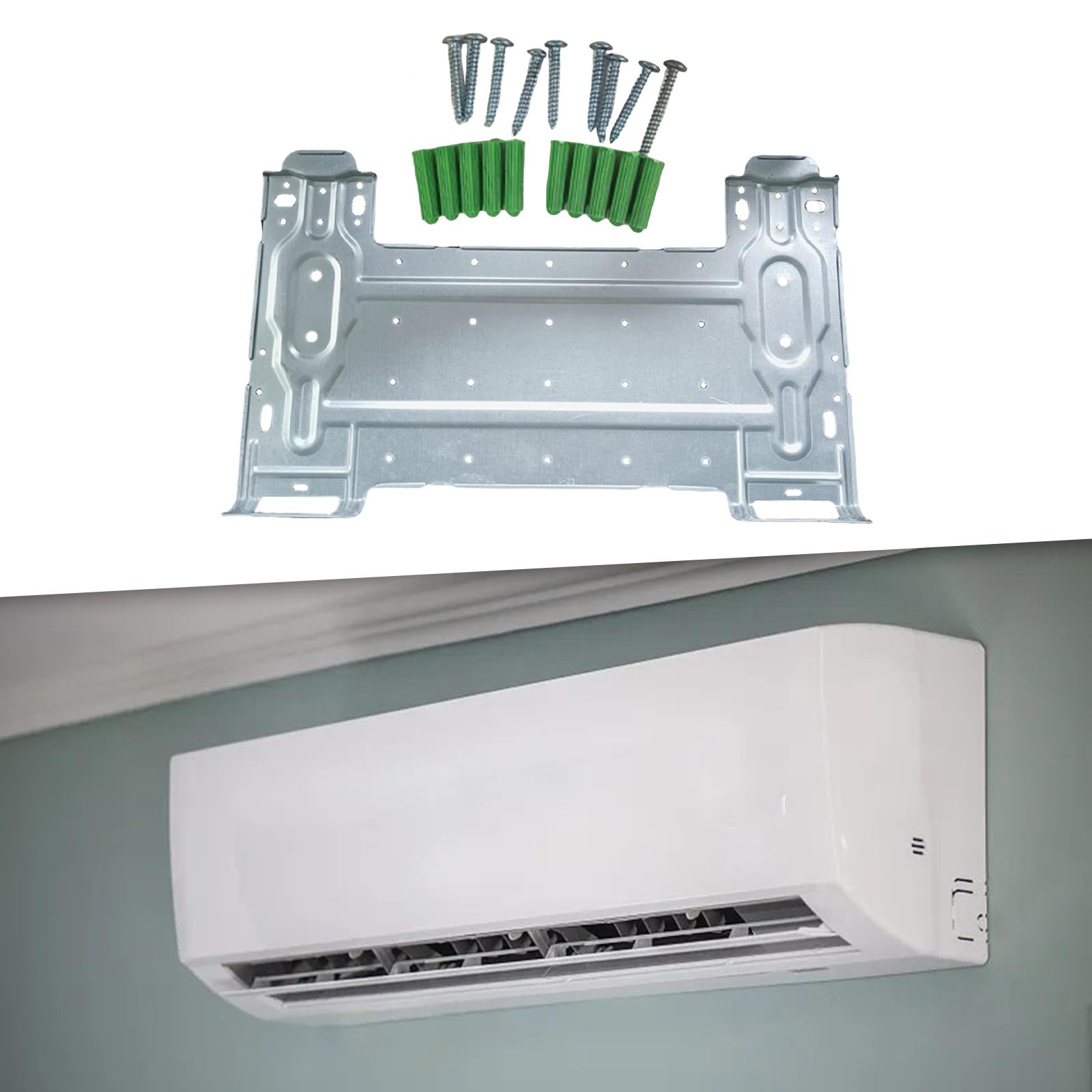 Air Conditioner Wall Mount Bracket Strong Load Bearing Capacity Wear Resistant Practical Internal Unit Hanging Plate for 1P 1.5P