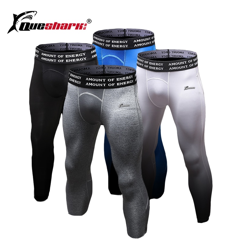 Pantalones secos rápidos para hombre, mallas para correr, entrenamiento Fitness, pantalones de entrenamiento, ropa de compresión para gimnasio, pantalones de chándal para correr ajustados