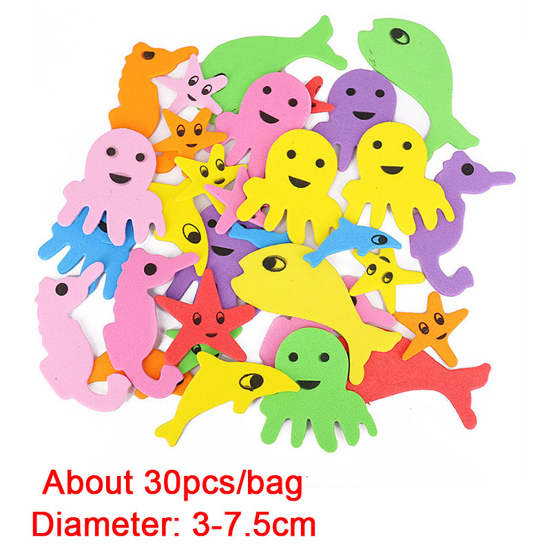 Naklejki 3D z pianki EVA Cartoon Animal Number Star Heart Vehicle Mix Color Samoprzylepne naklejki rzemieślnicze dla dzieci DIY Education Toys Gift: Brązowy