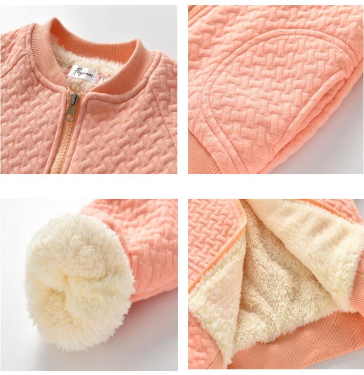 Baby Mädchen Dicke Jacken Für Baby Kleidung freundlicher Samt Reißverschluss Mäntel Winter Kleinkind Jungen Warme Jacke Lässig Baby Oberbekleidung
