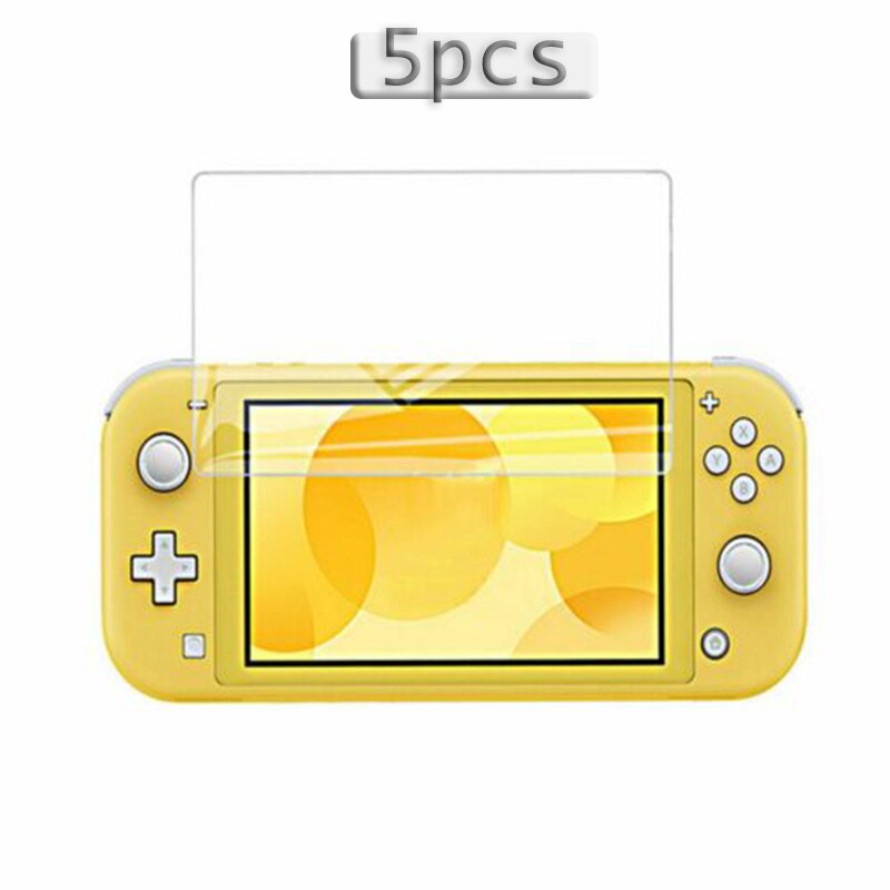 20D Gehard Glas Voor Nintendo Schakelaar Lite Screen Protector Scherm Ultradunne Explosieveilige Touch Beschermende Voor Schakelaar lite: 5pcs