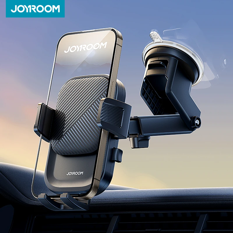 Joyroom telefoonhouder voor auto-ontluchter handsfree 360 ° Rotatie Universele mobiele telefoonhouders voor iPhone 16 15 14 13 Pro Max: YELLOW