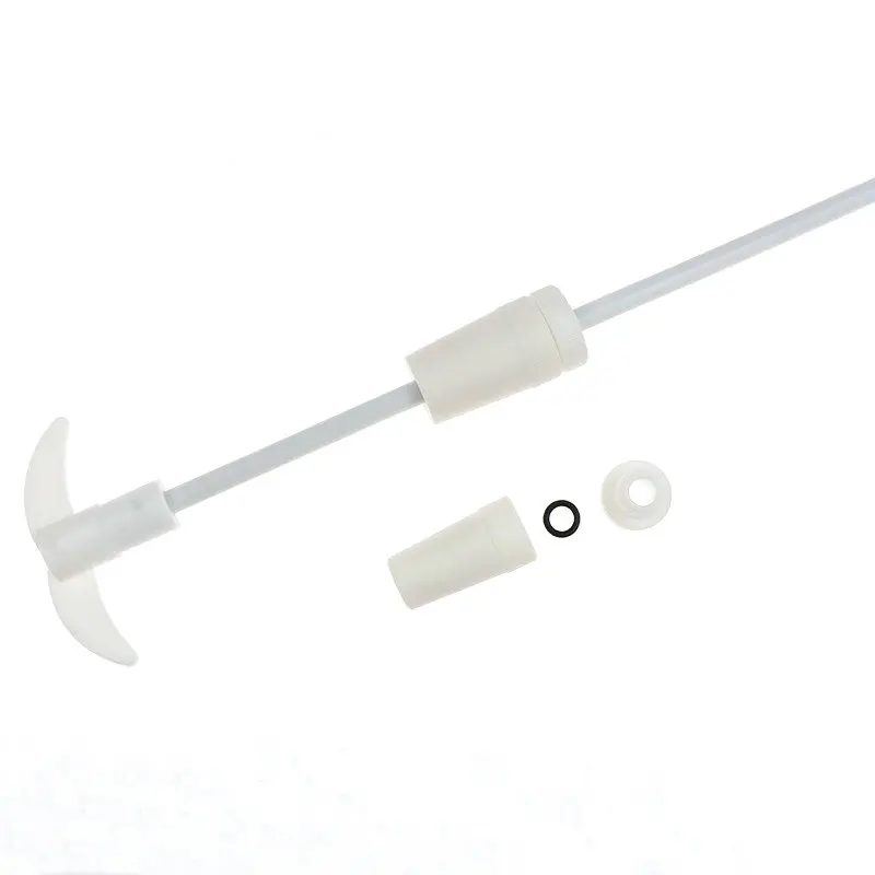 1 st labb 250mm to 500mm hopfällbar omrörarpaddel ptfe omrörarstång för skollabbexperiment