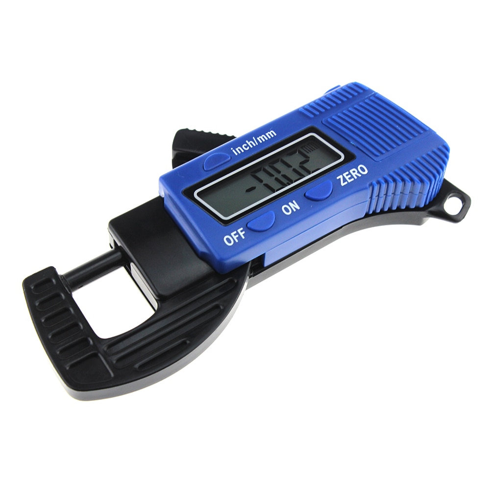 0-12.7mm Carbon Fiber Composites Digital Thickness Caliper Micrometer Guage 0 to 12.7mm