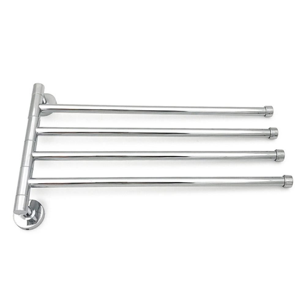 Handdoekenrek 4/3/2 Armen Handdoek Opknoping Badkamer Handdoekenrek Beweegbare Handdoek Bars Badkamer Producten Rvs swivel Bars: 03