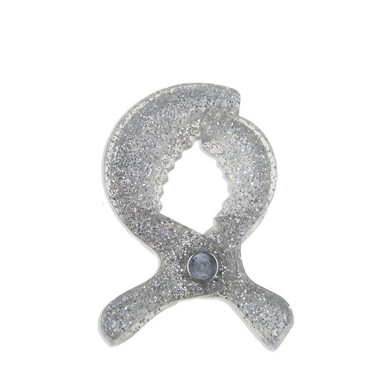 Kleurrijke Baby-autozitje Accessoires Speelgoed Lamp Kinderwagen Wandelwagen Peg Om Haak Cover Deken Clips: silver