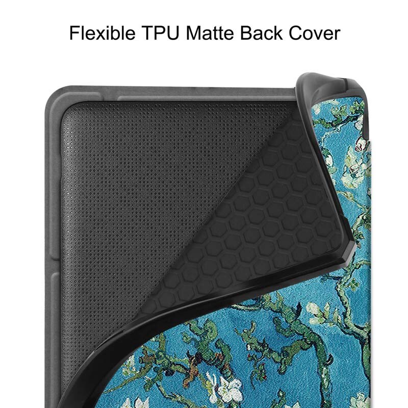 Funda con soporte Transform para Kobo Libra 2, cubierta suave a prueba de golpes, soporte para E-book de 7 pulgadas