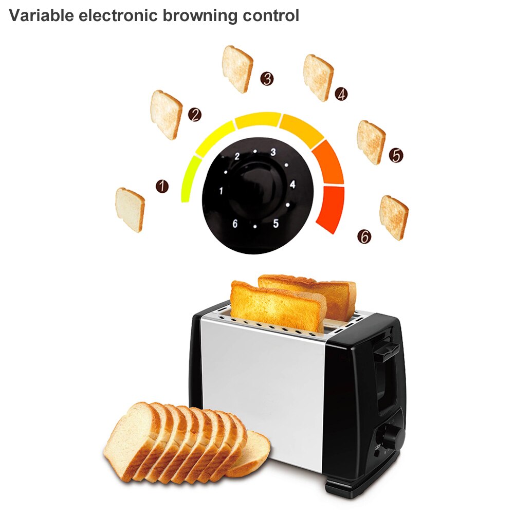Z30 – grille-pain à chauffage automatique et rapide, 2 tranches, en acier inoxydable, pour la cuisson du pain, 220V