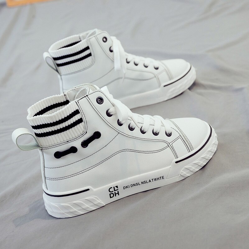 Sommersko dame all-match casual kvindelige sneakers dame rund tå efterår modis small cross efterår sport pu