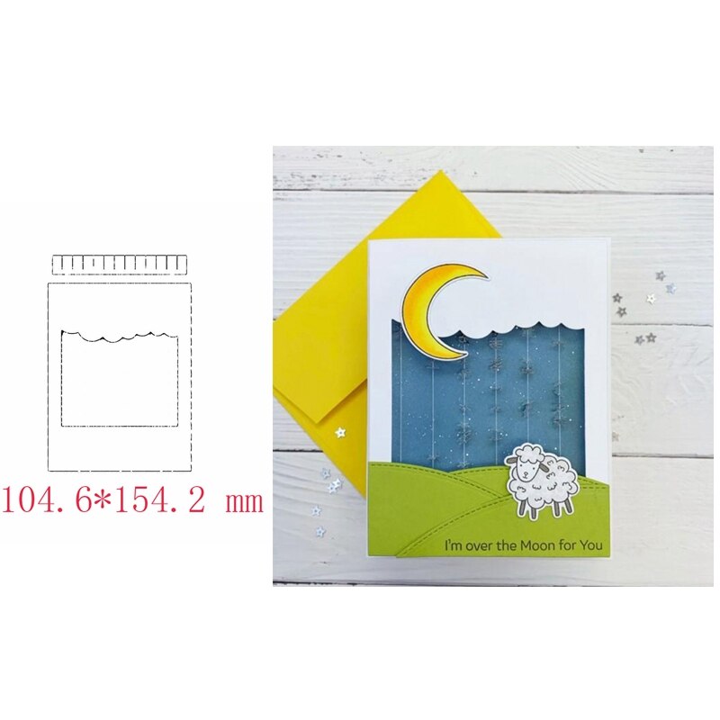 Nombreux coeur tronc rectangulaire cercle cadre lapin métal matrices de découpe bricolage Scrapbooking Album gaufrage papier carte 07: M31