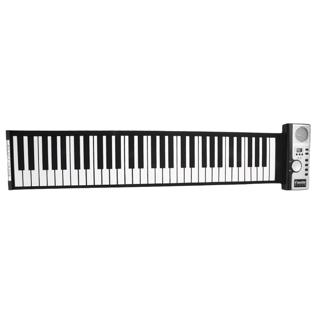 61 Keys Universal Flexible Roll Up Electronic Piano Soft Keyboard Piano