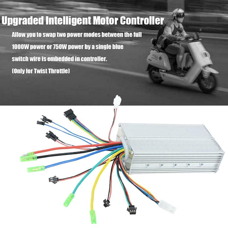Good Healthy Electric Bicycle Controller Kit 350W 36/48V Ebike Conversion Controllers: Default Title