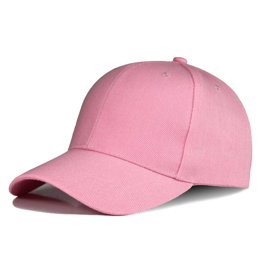 Baseball kasket kvinder mænd kasket mand hat sommer justerbar unisex snapback hip-hop ensfarvet hatte kasketter tilbehør