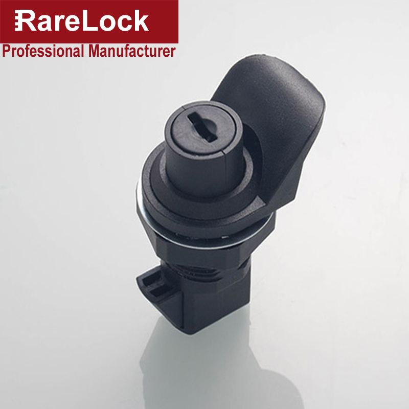 MMS575 Switch Cabinet Door Locke PA6 Nylon Distribution Box Lock Handle Cabinet Cam Lock for Box Cupboard DIY h
