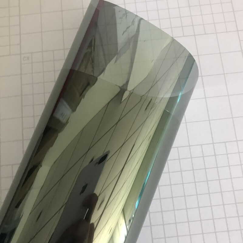 50 cmx 300cm värmereducerande fönsterfilm solfärgad reflekterande envägsspegel solskyddsglasklistermärke