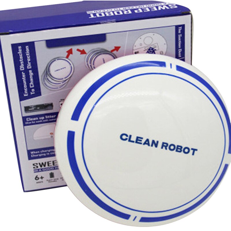 Sopa robo golvrobot dammsugare automatisk uppladdningsbar smart soprobot torr våt sopa dammsugare hem