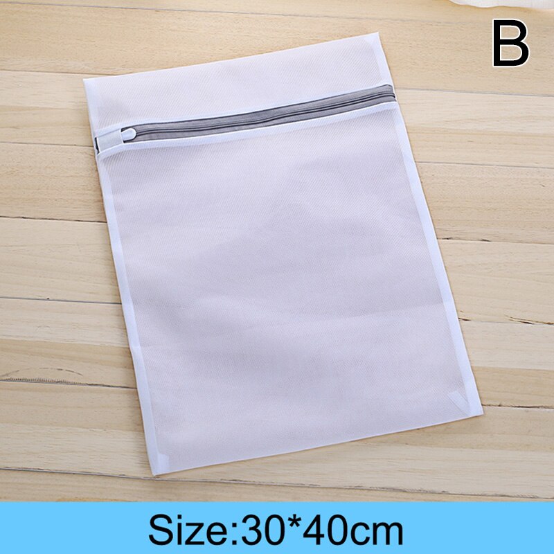 Mesh Waszak Wasmachine Mesh Beha Zak Polyester Grof Mesh Wasmand Vuile Kleren Organisator Waszak: 30x40