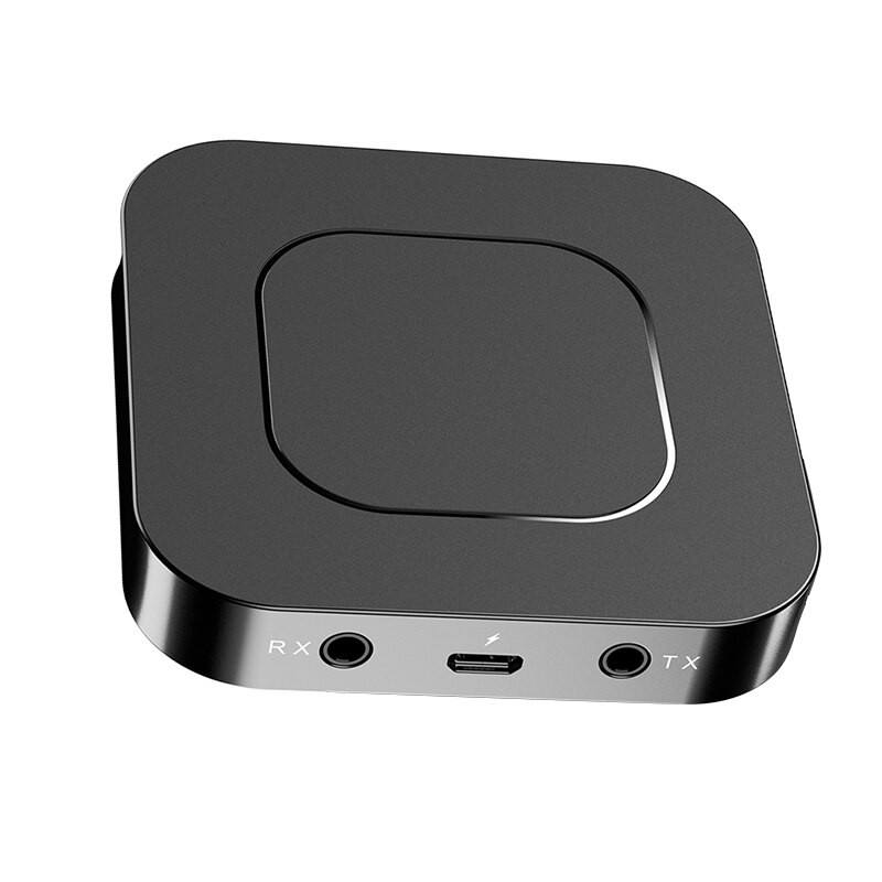 Bluetooth 5.0 2-in-1 Audio Transmitter Receiver Stereo Wireless Audio 3.5mm AUX Jack RCA Adapter TV Computer Speaker Car Adapter