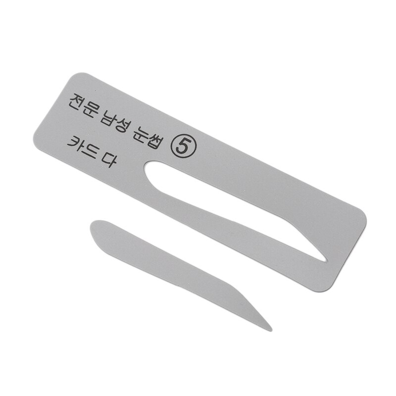 Modèle de sourcil réutilisable pochoir maquillage à réaliser soi-même modèle de sourcil Shaper Guide de sourcils toilettage carte de gabarit maquillage outil de beauté