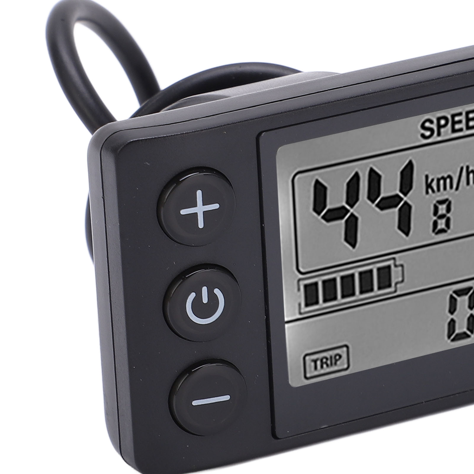 S866 Elektrische Fiets Lcd Display Meter 24V 36V 48V Bedieningspaneel Met Waterdichte Plug