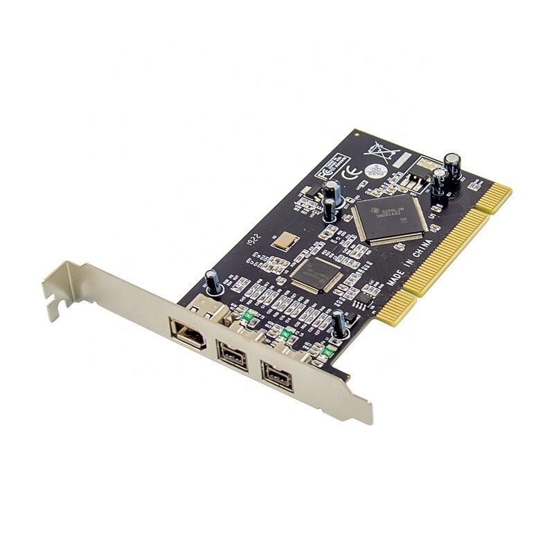 Pci 1394A + 1394B Firewire Kaart 2 + 1 Poorten 1394 Poort Pci Kaart Ti Chipset Ti SN082AA2 + TSB81BA3