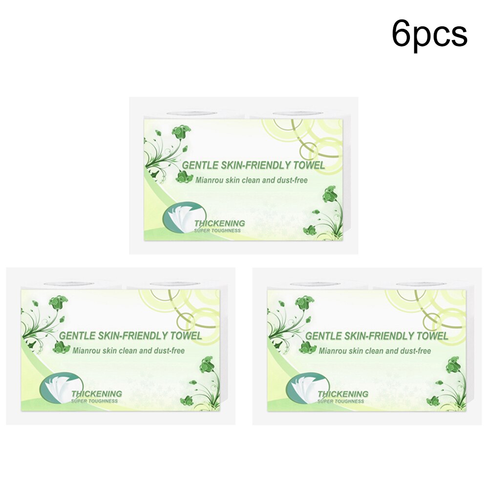 miejsce 6 rolki toaleta bibuła gospodarstwa domowego 4 warstwy biała miękka skóra przyjazna dla łazienki FKU66