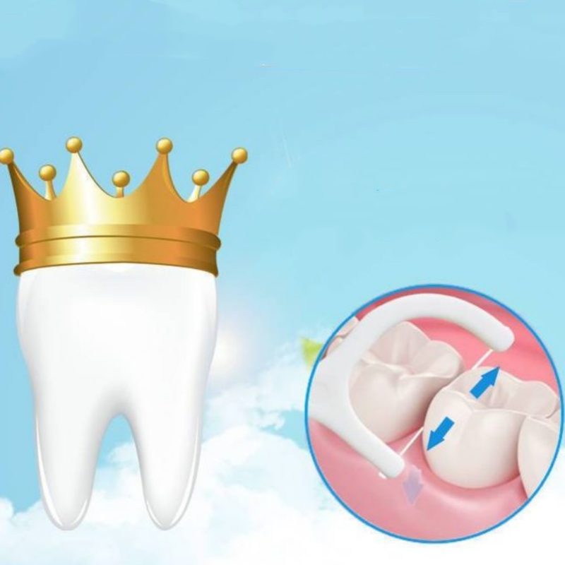 Ys00060-100-1000 stk. tandtrådsstik, tandstikkere, tandrensende interdentalbørster, engangs mundhygiejne
