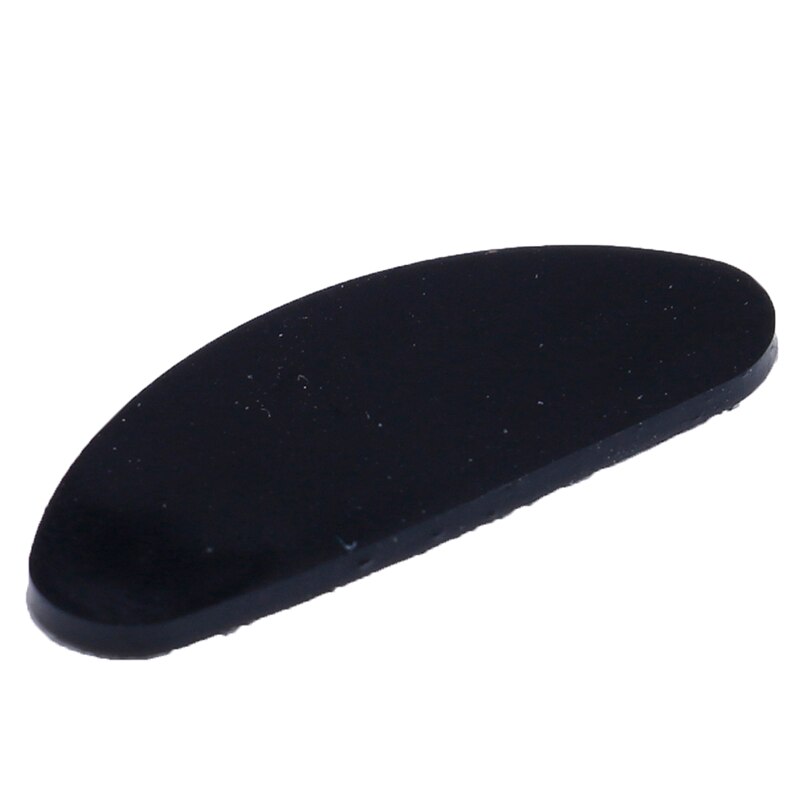 5 par briller næsepuder selvklæbende silikone næsepuder skridsikre hvide tynde næsepuder til briller solbriller briller 19*8*1mm