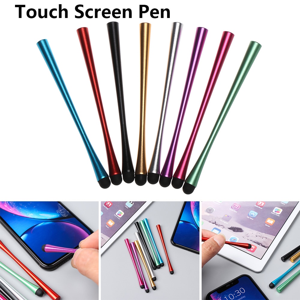 Tragbare 8 Farben Bildschirm Hohe Präzision Stift Kapazitiver berühren-Kuli Stift für iPad iPhone Samsung Tablette PC Universal-