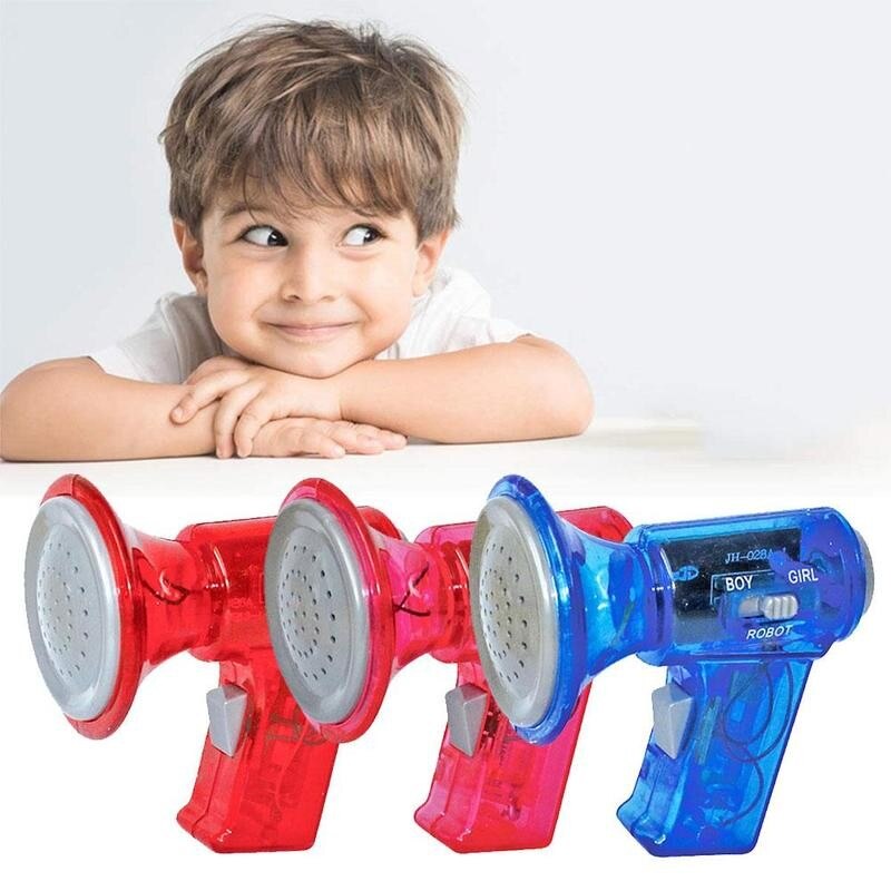 Voice Changer Versterker 3 Verschillende Sound Speakers Speelgoed Kinderen Educatief Leuk Speelgoed