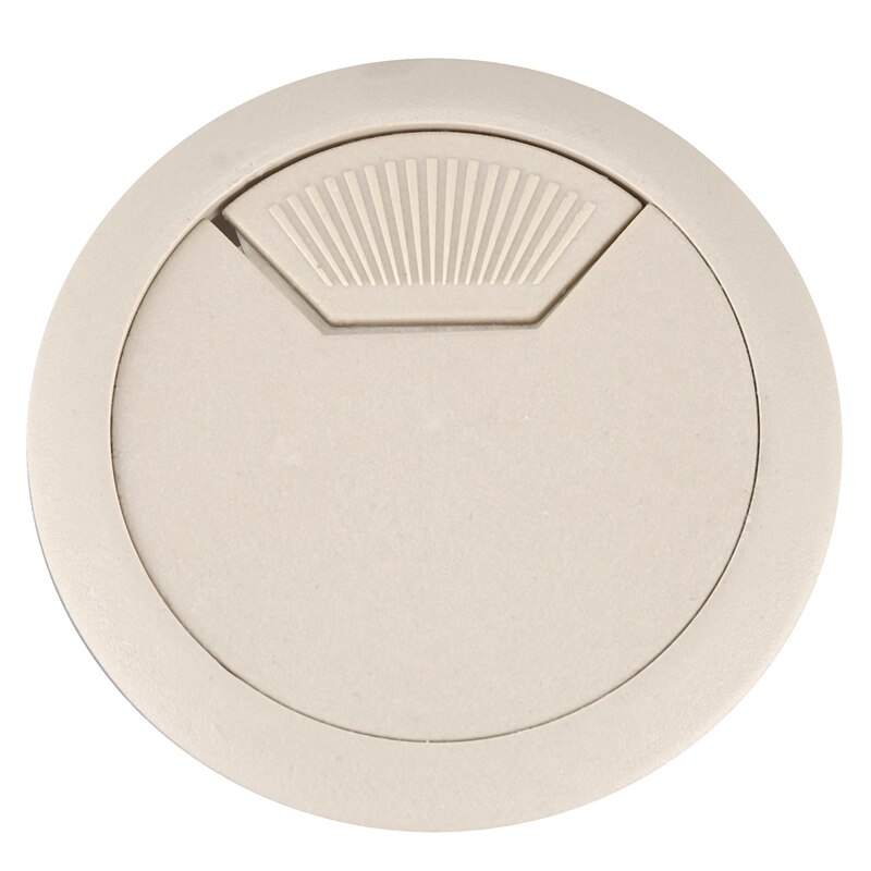 5 pieces Plastic cable gland for Computer table, cover for 50mm wire hole