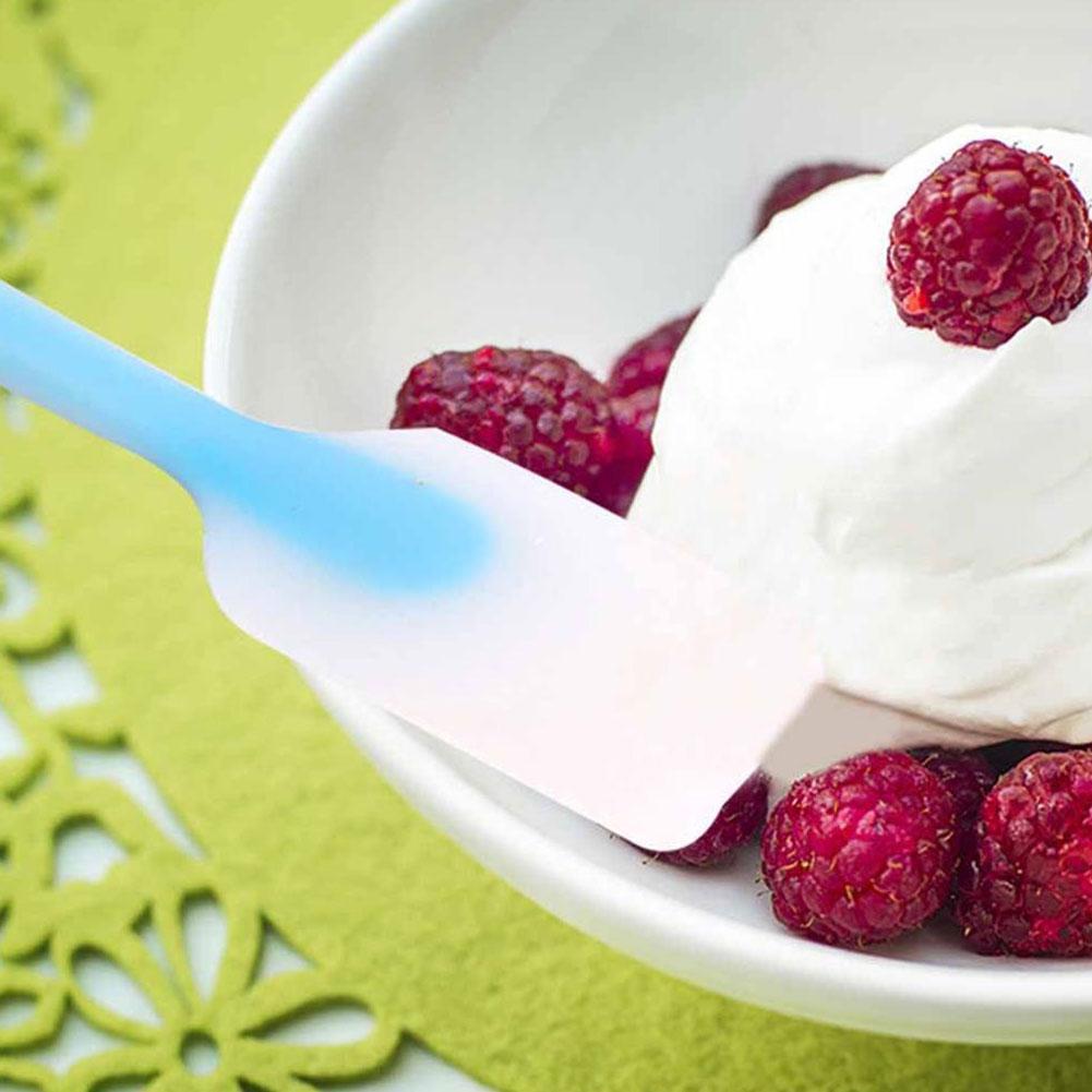 1Pc Baking Tools Spatula Non Stick Mini Silicone Cream Pastry Mix Baking Kitchen Spatula Spatula Scraper Utensils Heat-Resi B0Y0