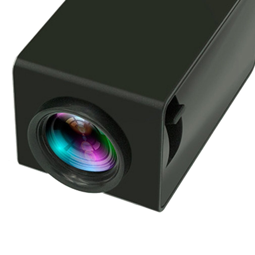 Yg300 bærbare miniprojektorer 600 lumen  yg300 320 x 240 pixel medieafspiller understøtter 1080p hd lcd led projektorer
