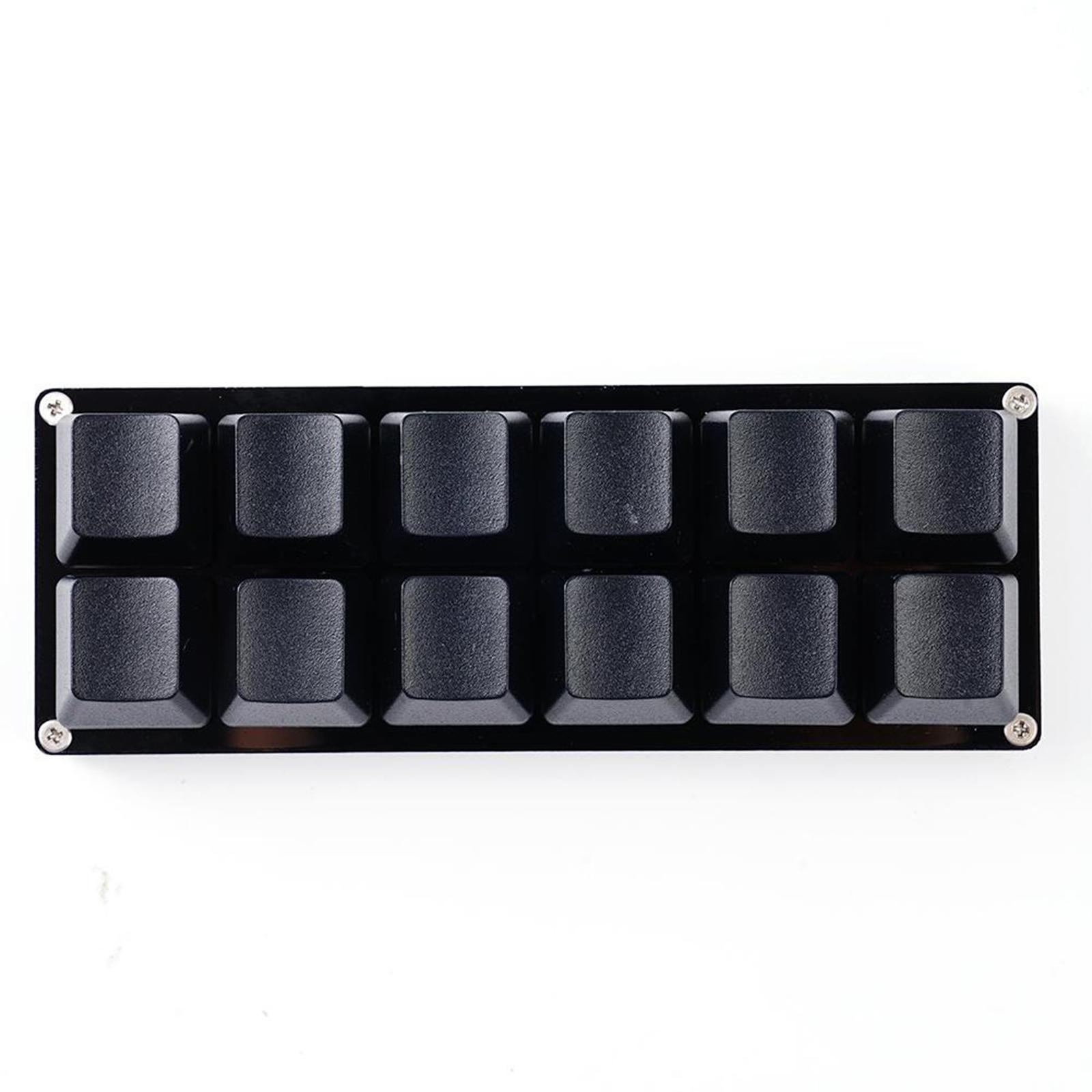 Mini teclado mecánico personalizado USB, 2/3/4/6/9/12/16/24 teclas, teclado para juegos, dispositivo Sayo, atajo, teclas programables Macro