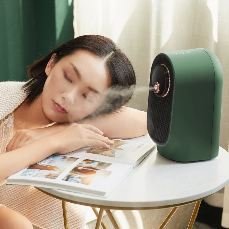Umidificatore riscaldatore d'aria casa 90 ° regola automaticamente il riscaldatore a riscaldamento rapido della telecamera da letto dell'ufficio silenzioso per il riscaldatore dell'aria del bagno