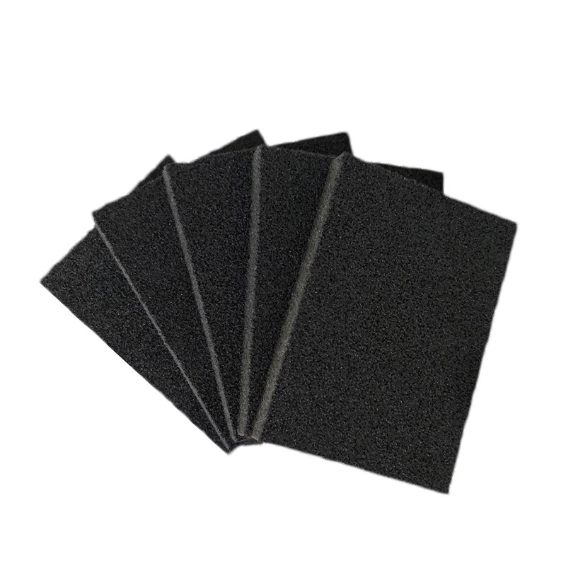 Black High Density Nano Emery Magic Sponge Removing Rust Rub Cleaner Magic Sponge Eraser For Removing Rust Kitchen Accessories